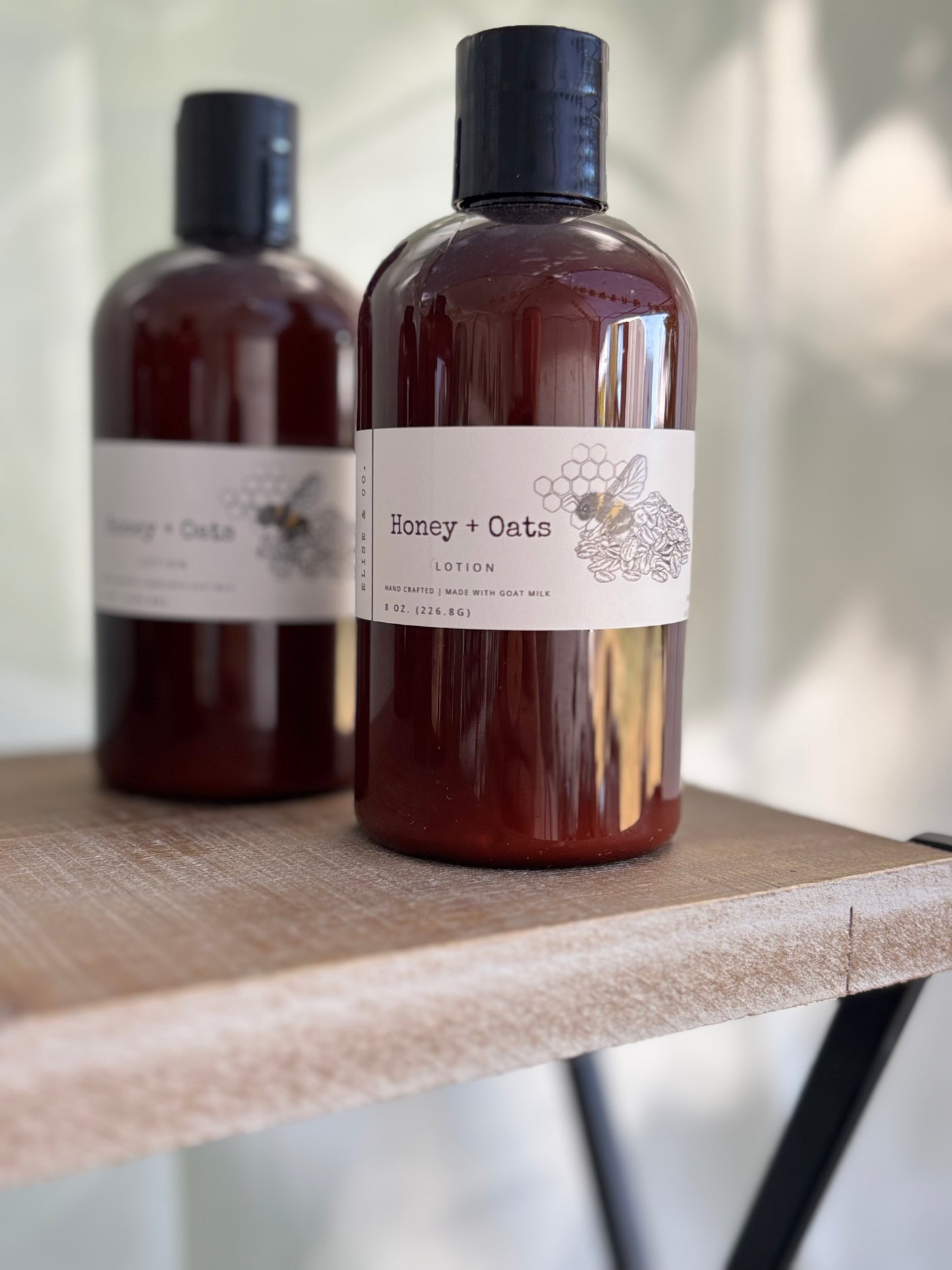 Goat Milk Lotion- Honey + Oats