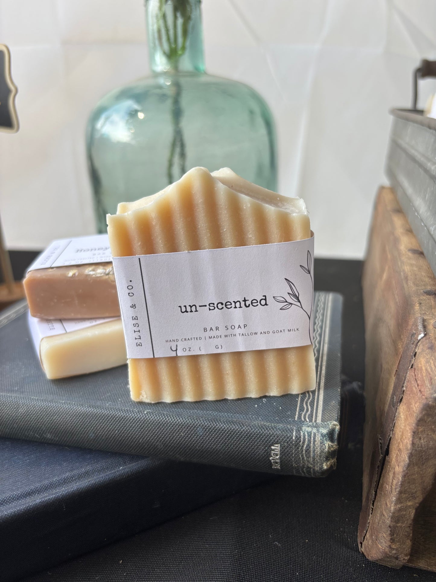 Goat Milk & Tallow Bar Soap - Unscented